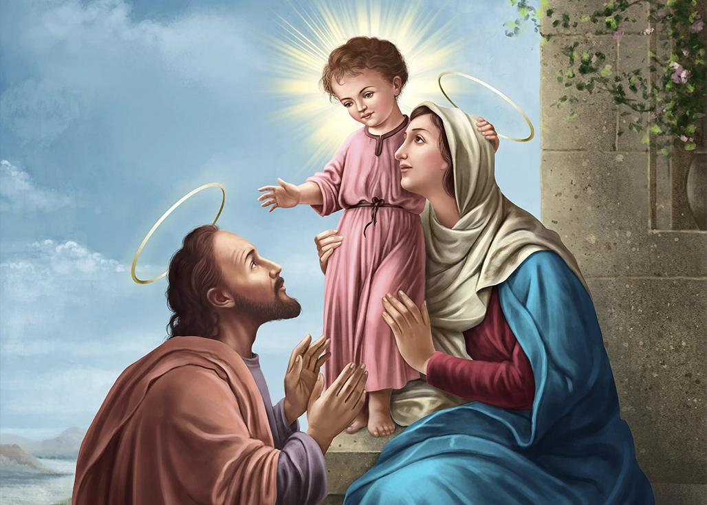 Holy Family Digital Greeting Card
