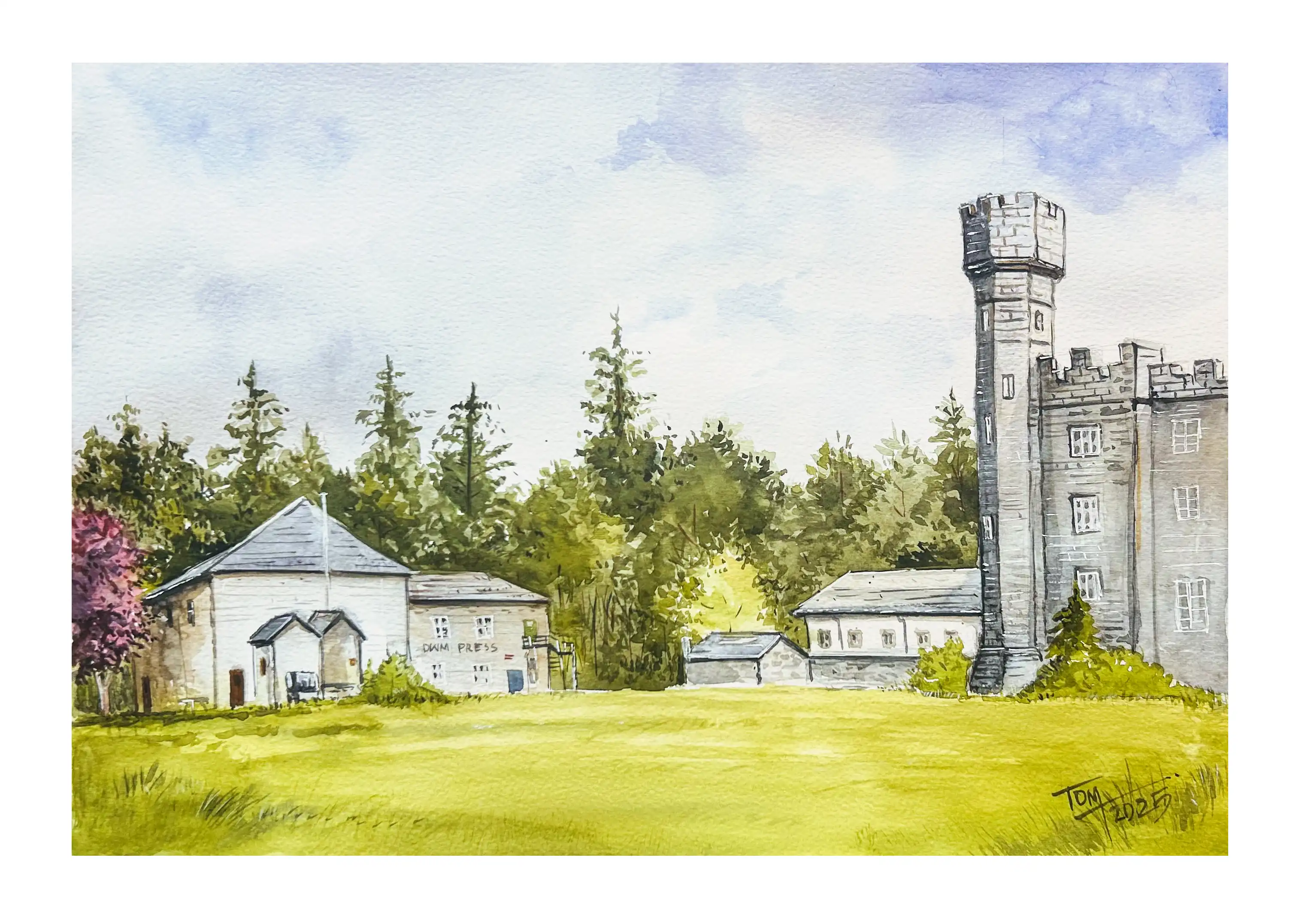 Donamon Castle 30x50cm