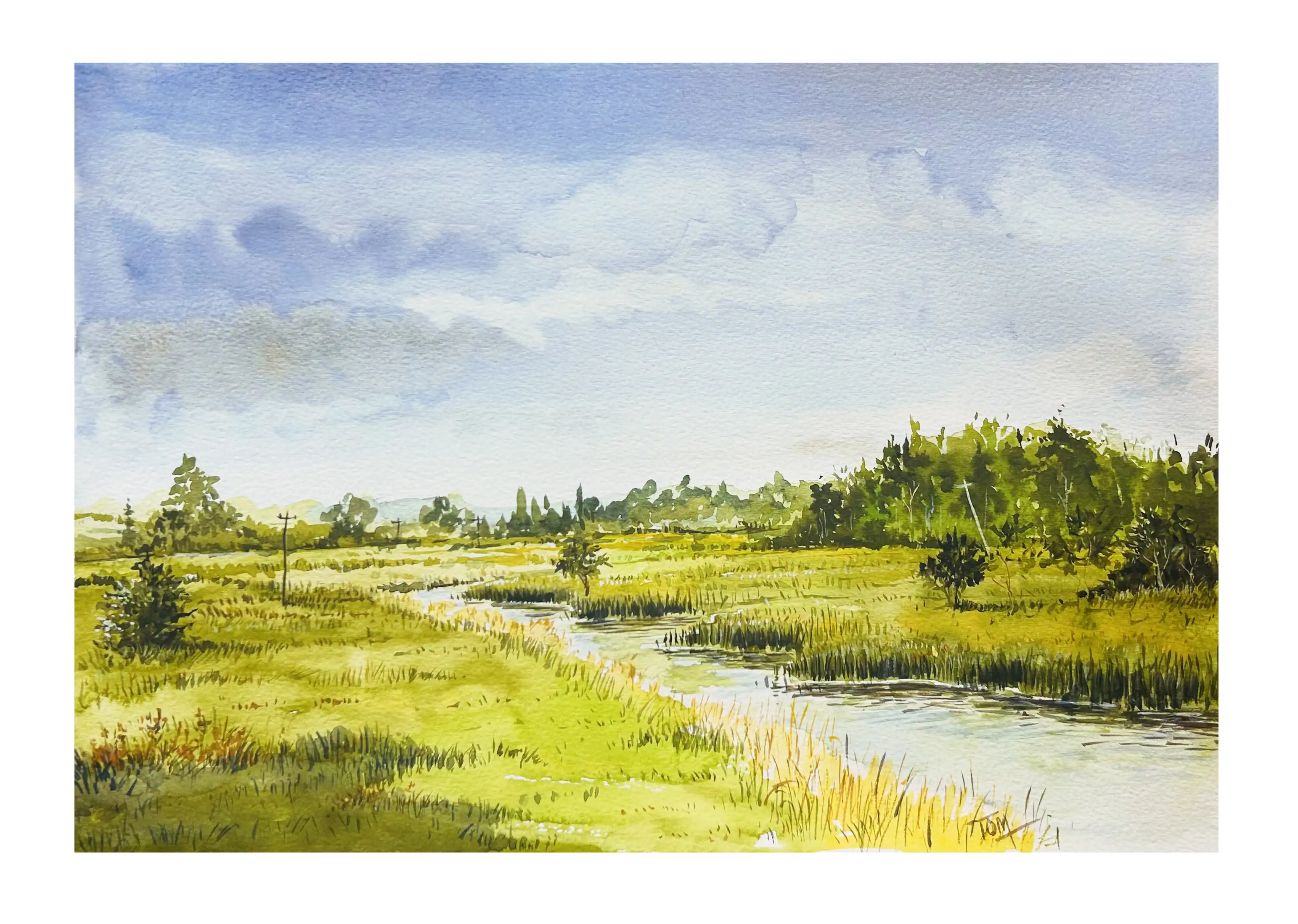 Donamon Castle River 30x50cm