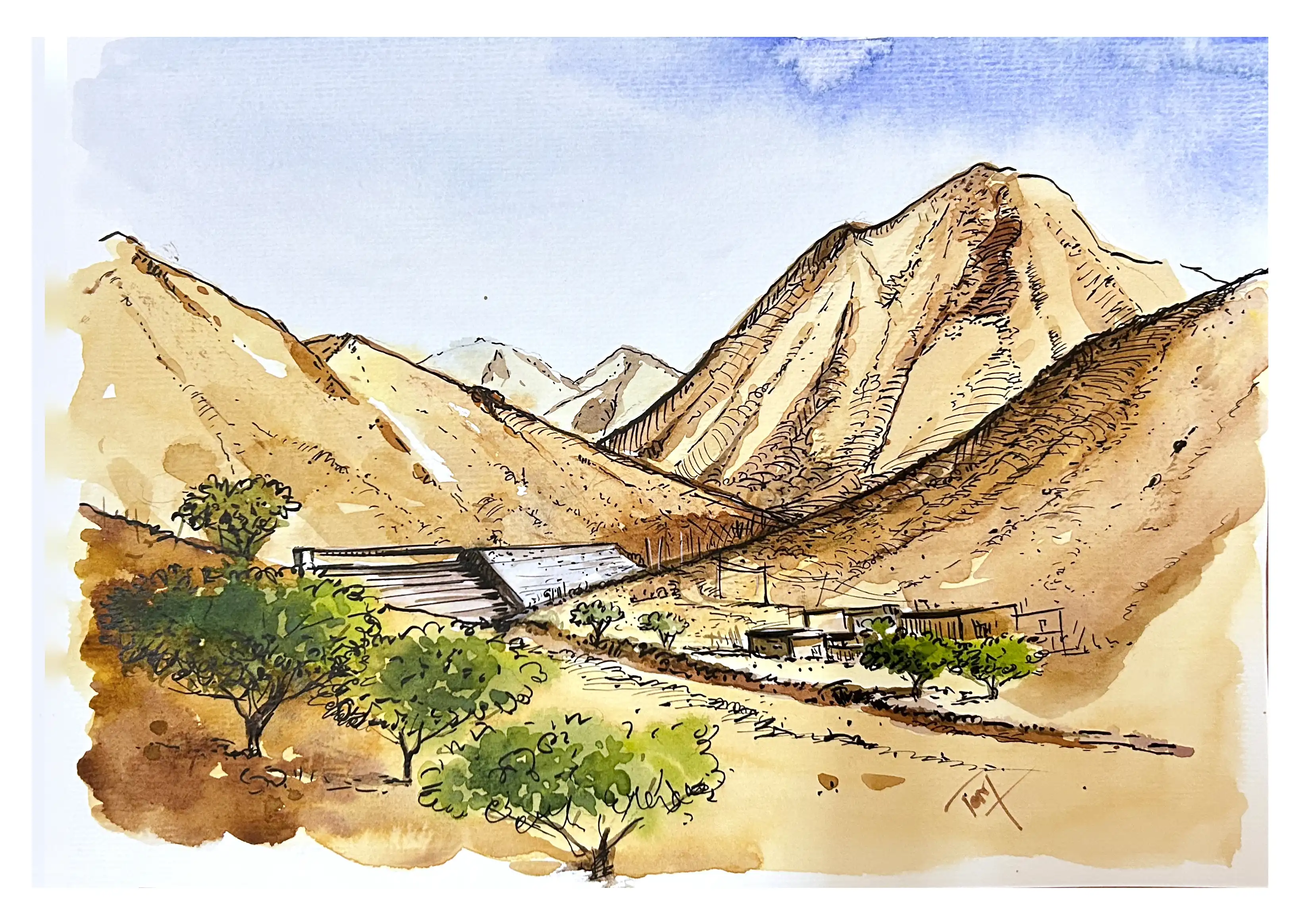 Madha Oman 03 Travel Art Oman