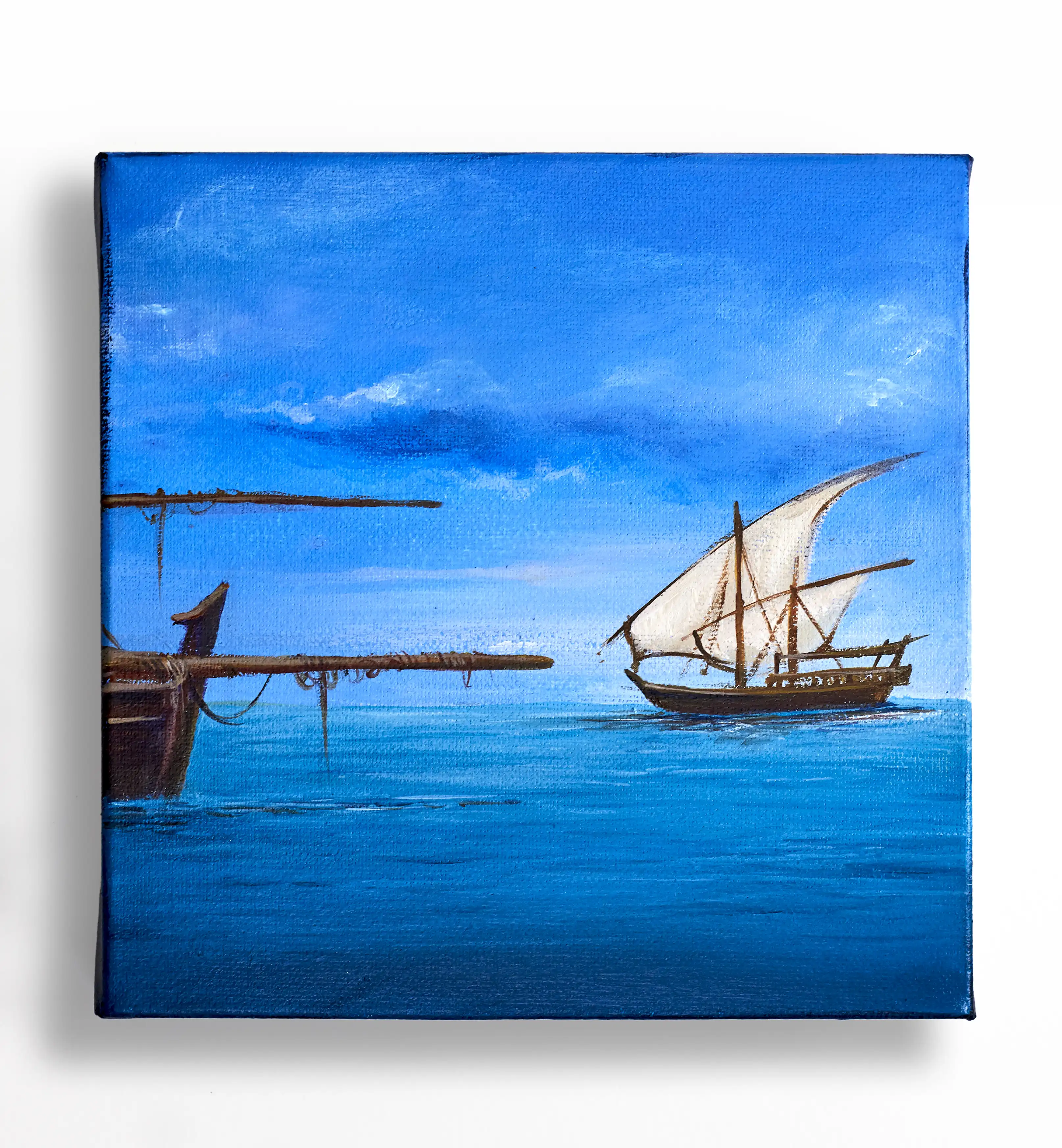 The Legacy of Pearl Divers 1 Acrylic Painting