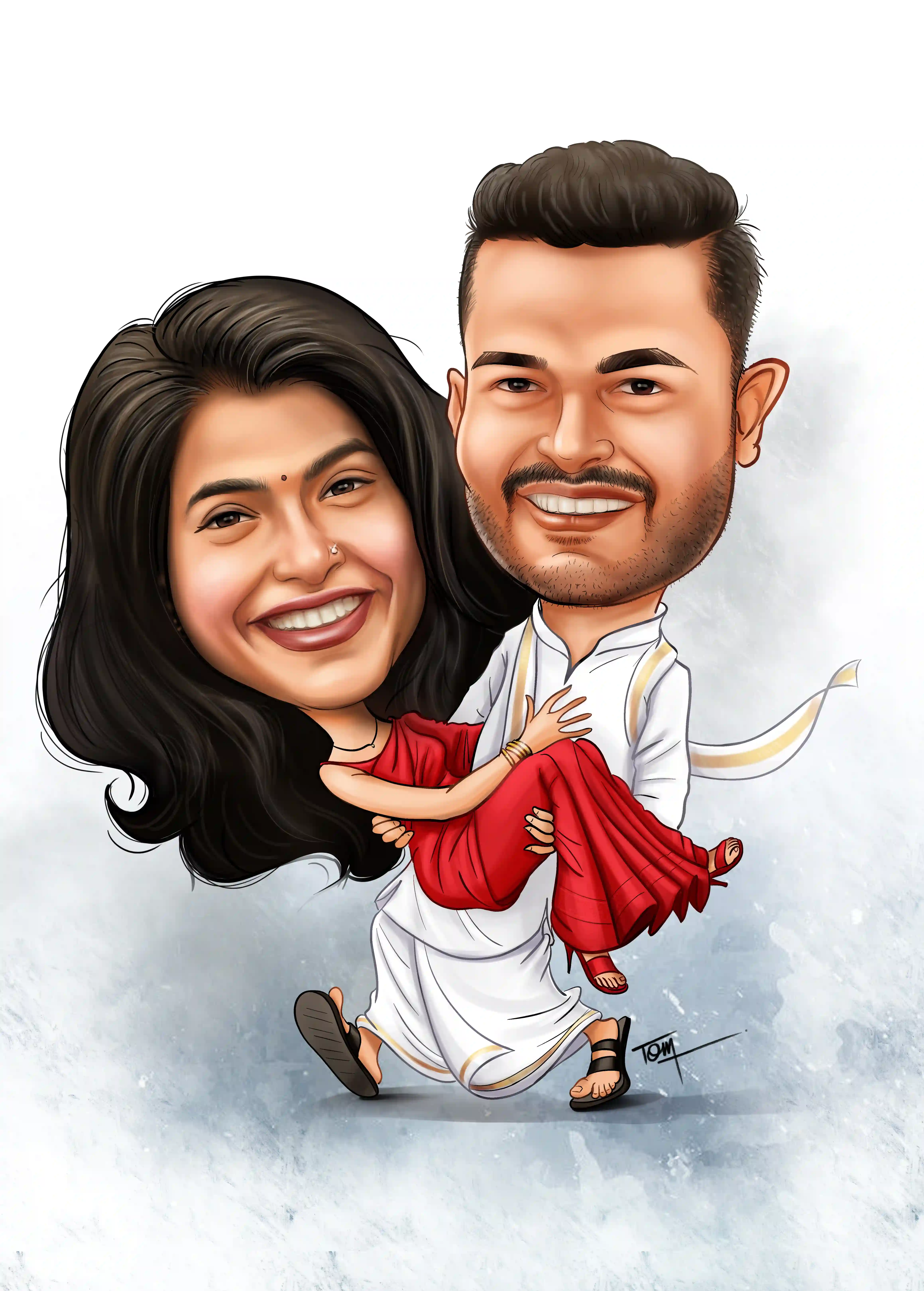 Wedding Artwork 01 Detailed wedding artwork illustration.