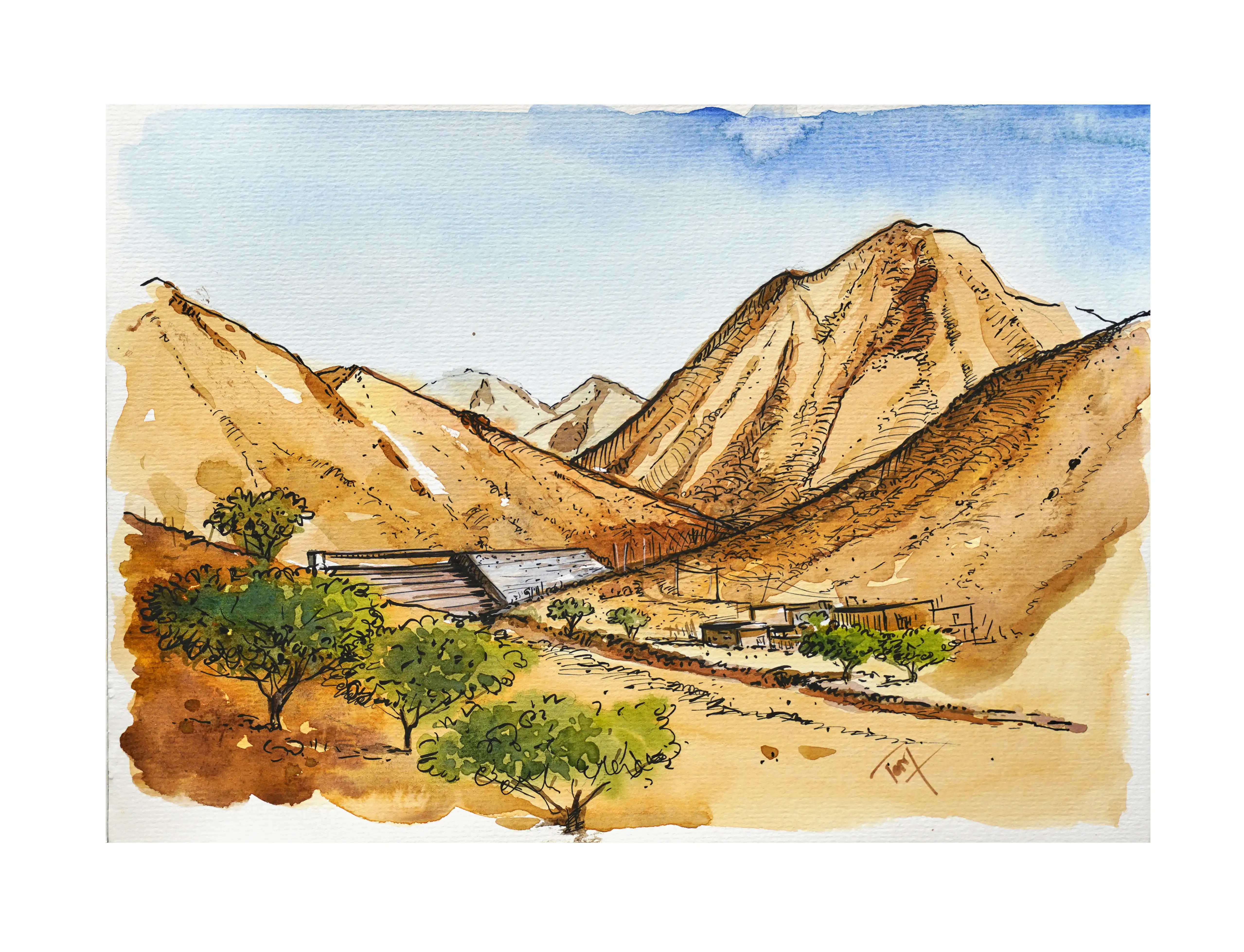 Madha Oman 21x29 cm