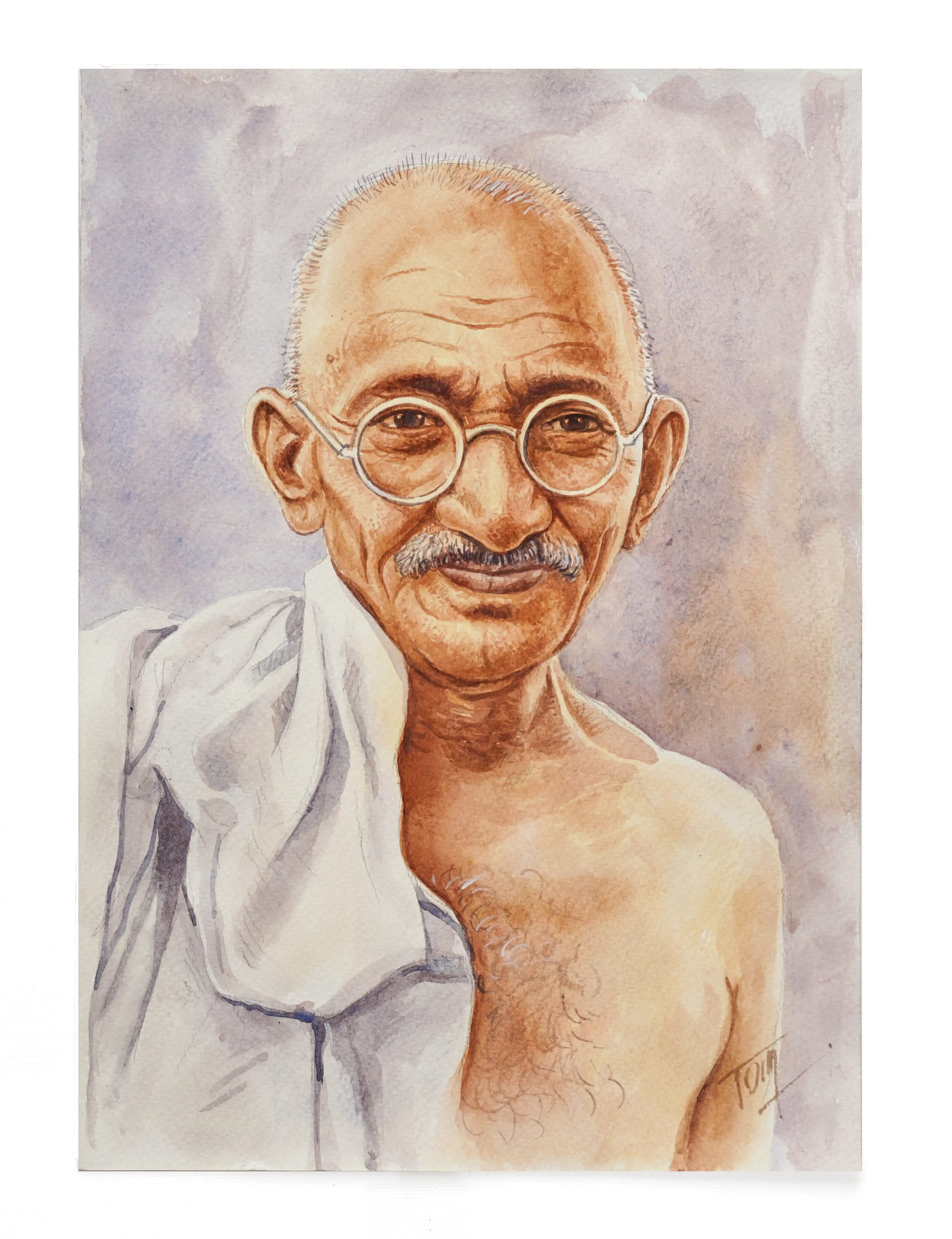 Mahatma Gandhi 21x29cm