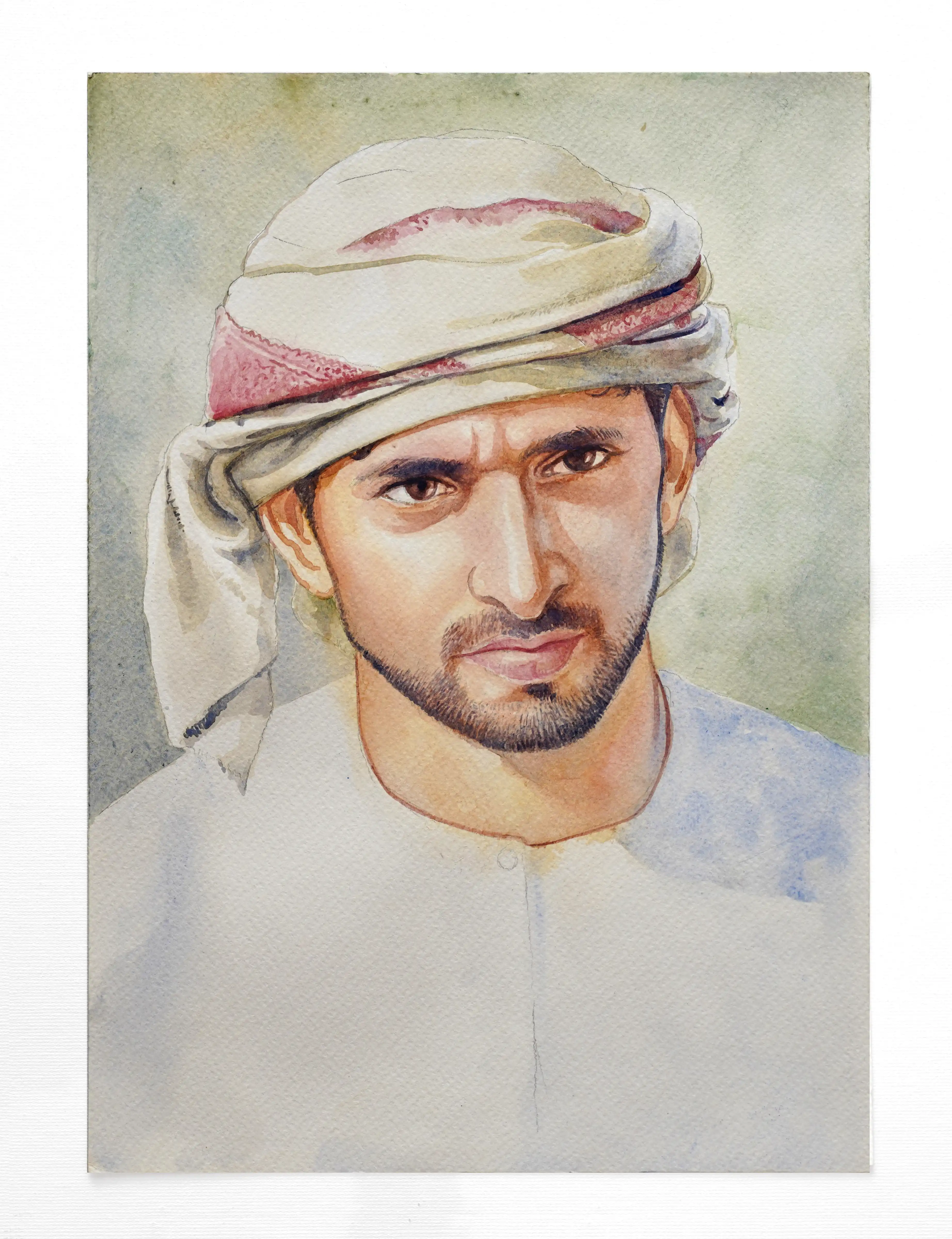 Hamdan bin Mohammed Al Maktoum 21x29cm